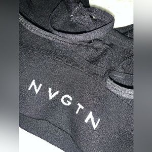 NVGTN SIZE XS Black Galaxy Sports Bra